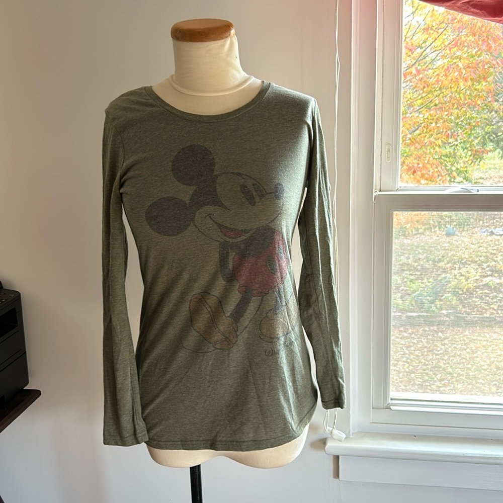 Faded Mickey Mouse Disney shirt